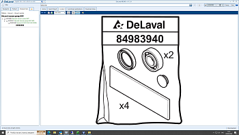 84983940 BVP1300/1600/VP77компл.з/ч 8000