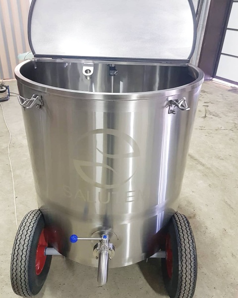 Молочное такси ТМПс на 3-х колёсах без электропривода