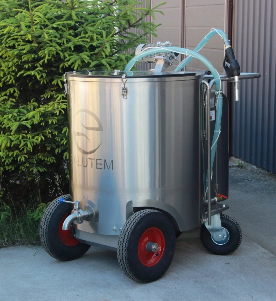 Молочное такси на 4-х колёсах с электроприводом