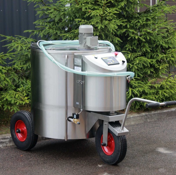 Молочное такси ТМПс на 3-х колёсах без электропривода